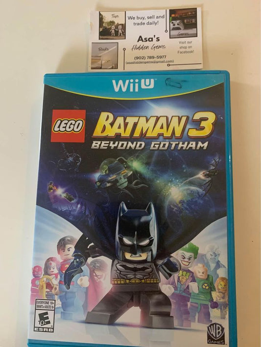 Nintendo Wii U Lego Batman 3 Beyond Gotham Game