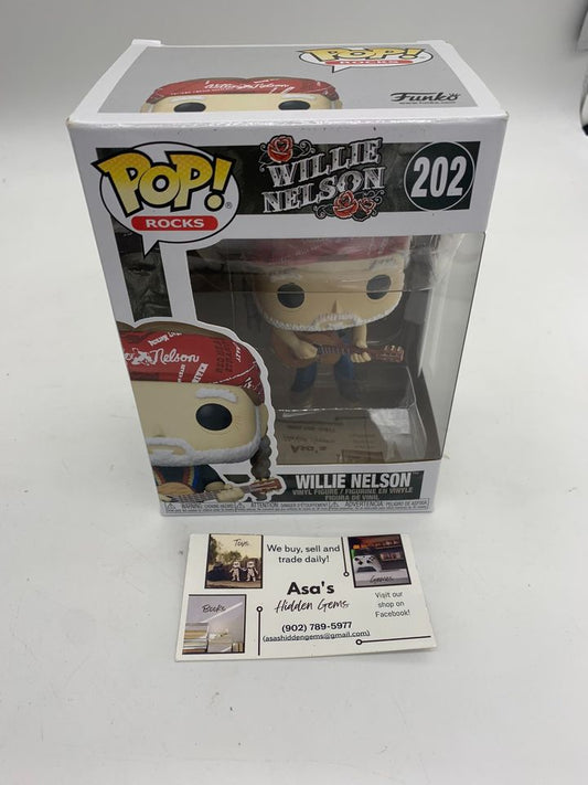 Funko Pop! Willie Nelson Vinyl Bobble Toy Figure #202