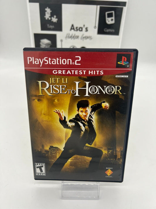 Jet Li Rise to Honor Greatest Hits 2004 Sony PlayStation 2 PS2