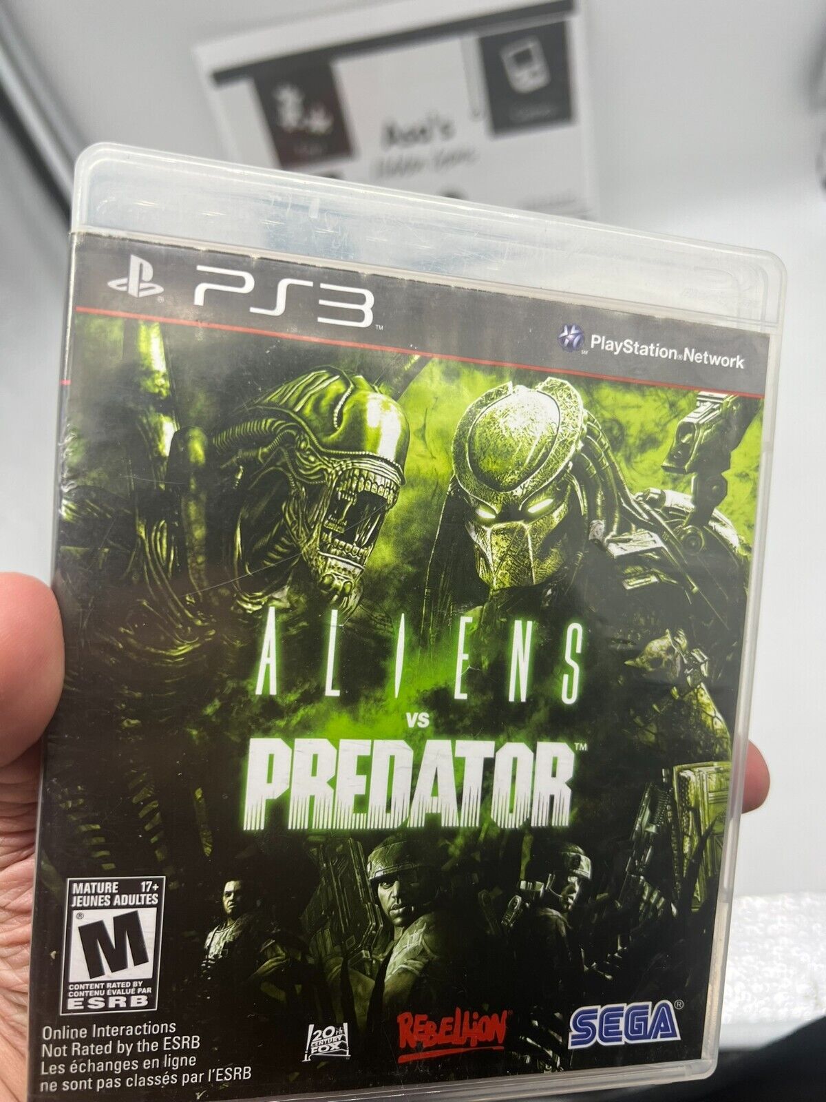 Aliens Vs Predator PS3 - PlayStation 3 -PLEASE VIEW all images