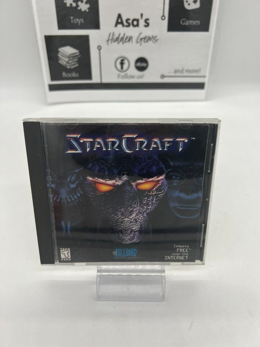 Starcraft 1998 Blizzard Version 1.05 CPU Disc And Case