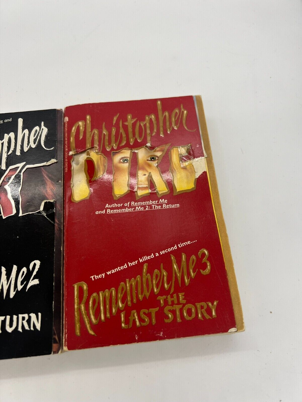 Christopher Pike 3 Book Lot - Remember Me 1-3