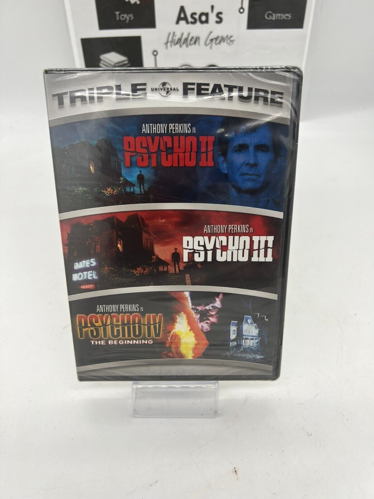 Psycho II / Psycho III / Psycho IV: the Beginning (DVD) Sealed