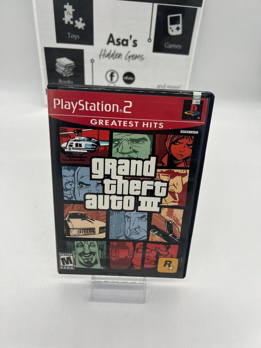 Grand Theft Auto III Greatest Hits (PlayStation, 2003)