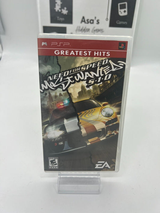 Need for Speed: Most Wanted 5-1-0 (Sony PSP, 2005) - Greatest Hits