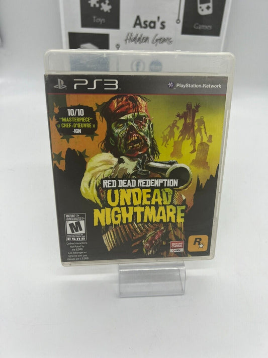 Red Dead Redemption: Undead Nightmare (Sony PlayStation 3, 2010)