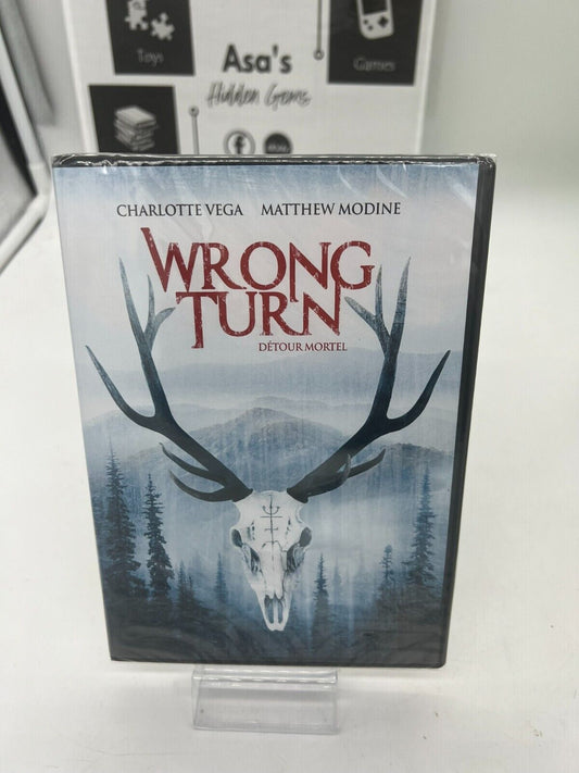 Wrong Turn ( DVD , Brand New ) 2020 - Charlotte Vega Matthew Modine