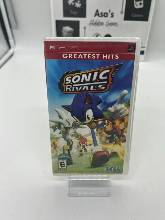 Sonic Rivals (2006, Sony PSP) - Label Damage