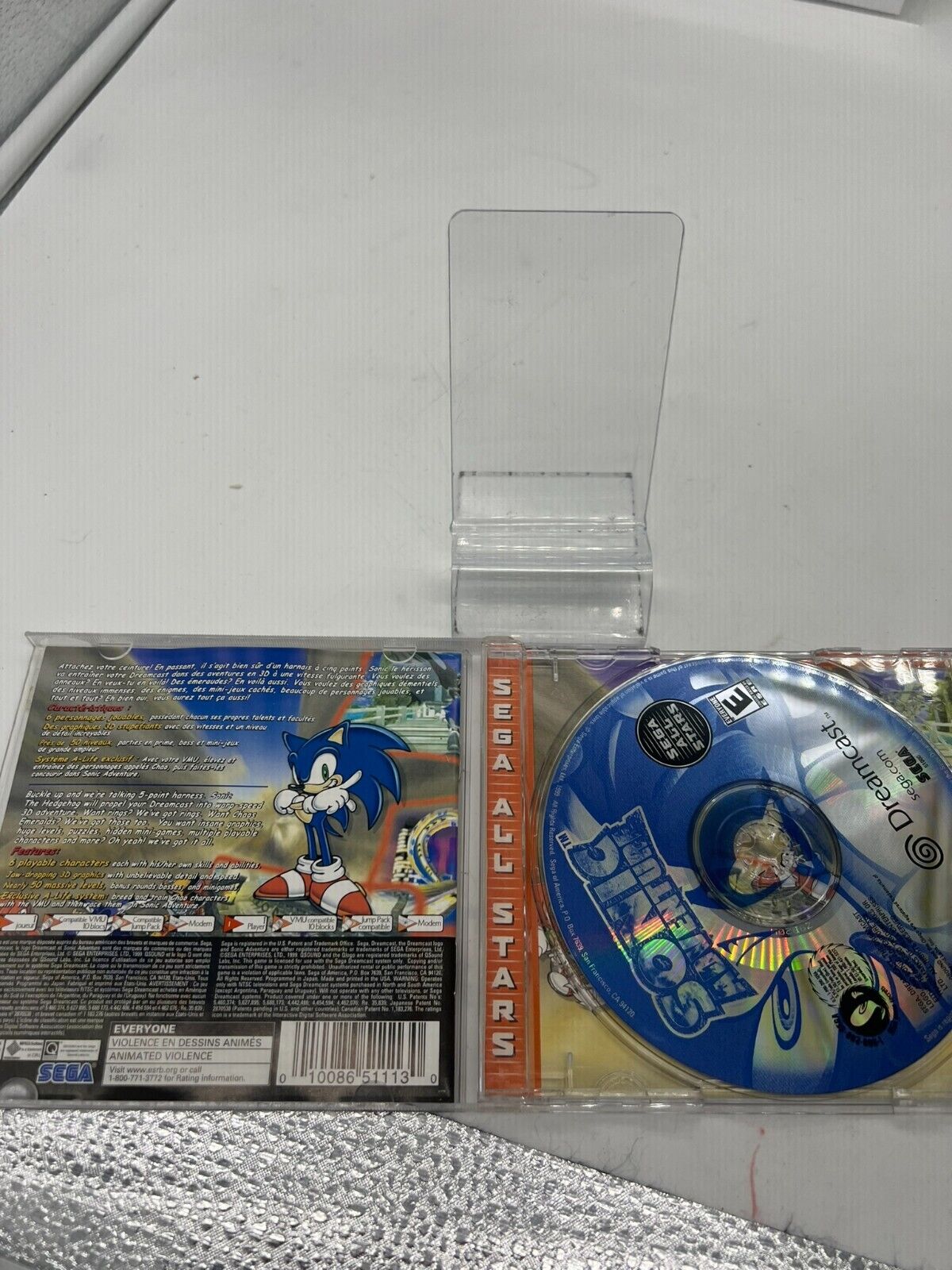 Sonic Adventure (Sega Dreamcast, 1998) - Read Full Ad Description