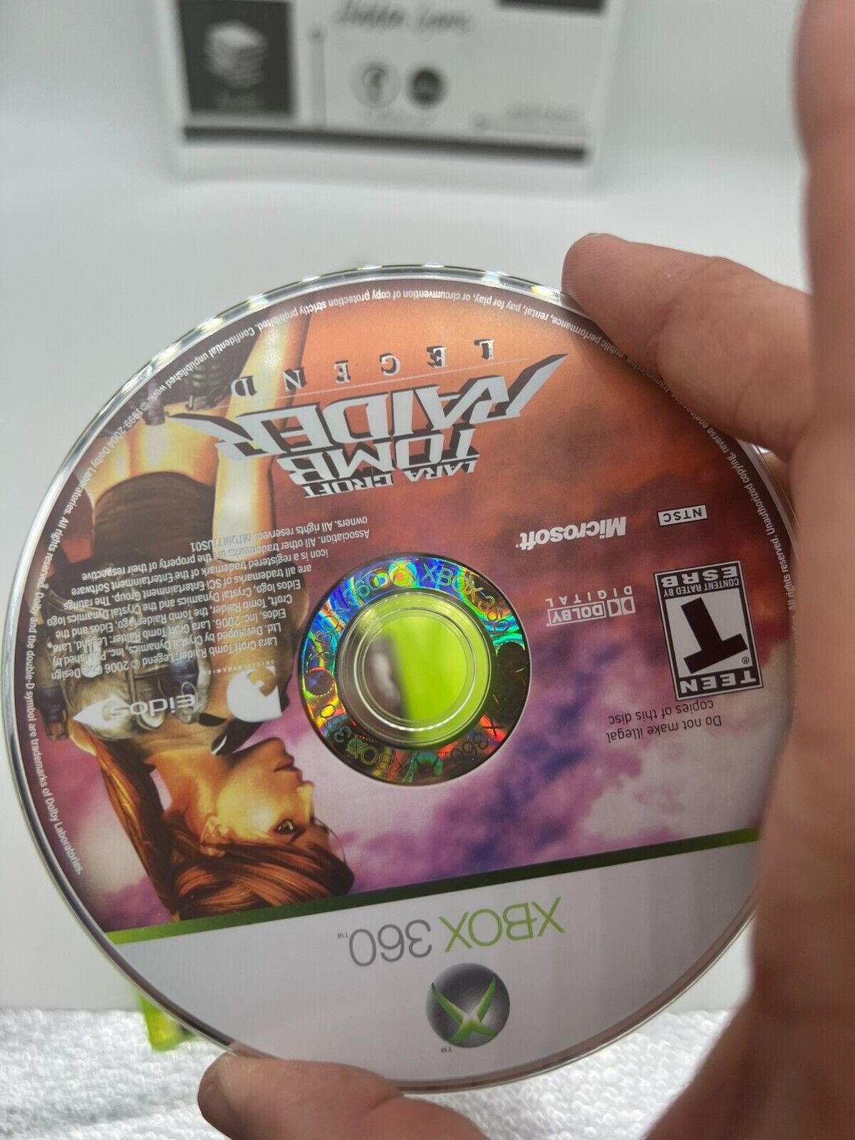 Lara Croft: Tomb Raider - Legend (Microsoft Xbox 360, 2006)