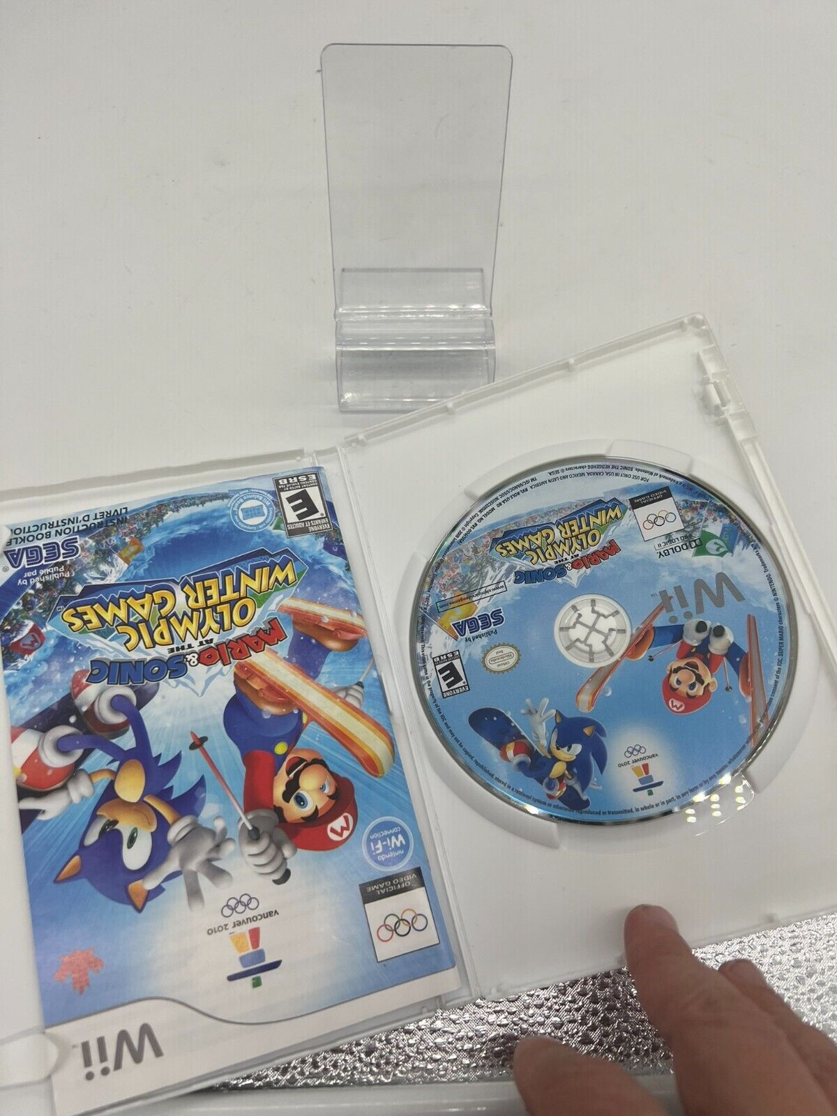 Mario & Sonic at the Olympic Winter Games (Wii, 2009) - Read Desc