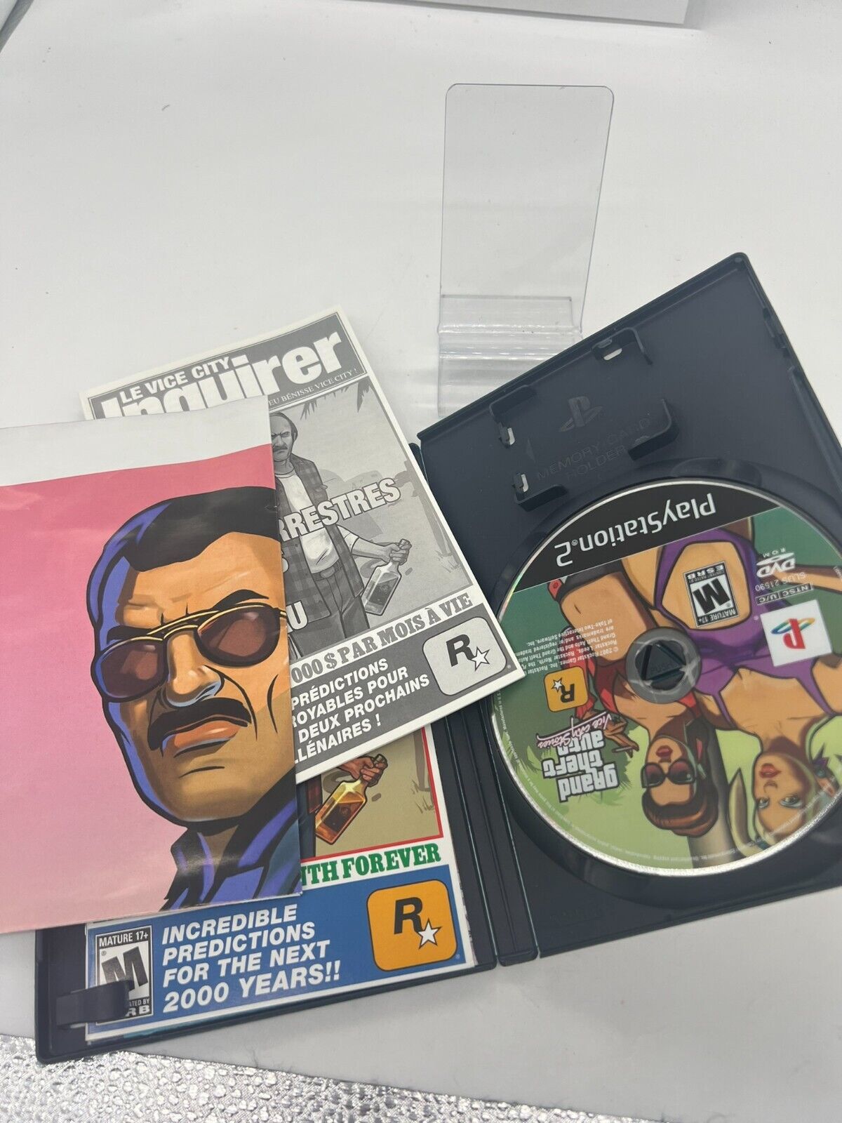 Grand Theft Auto: Vice City Stories (Sony PlayStation 2, 2007) - Scratches