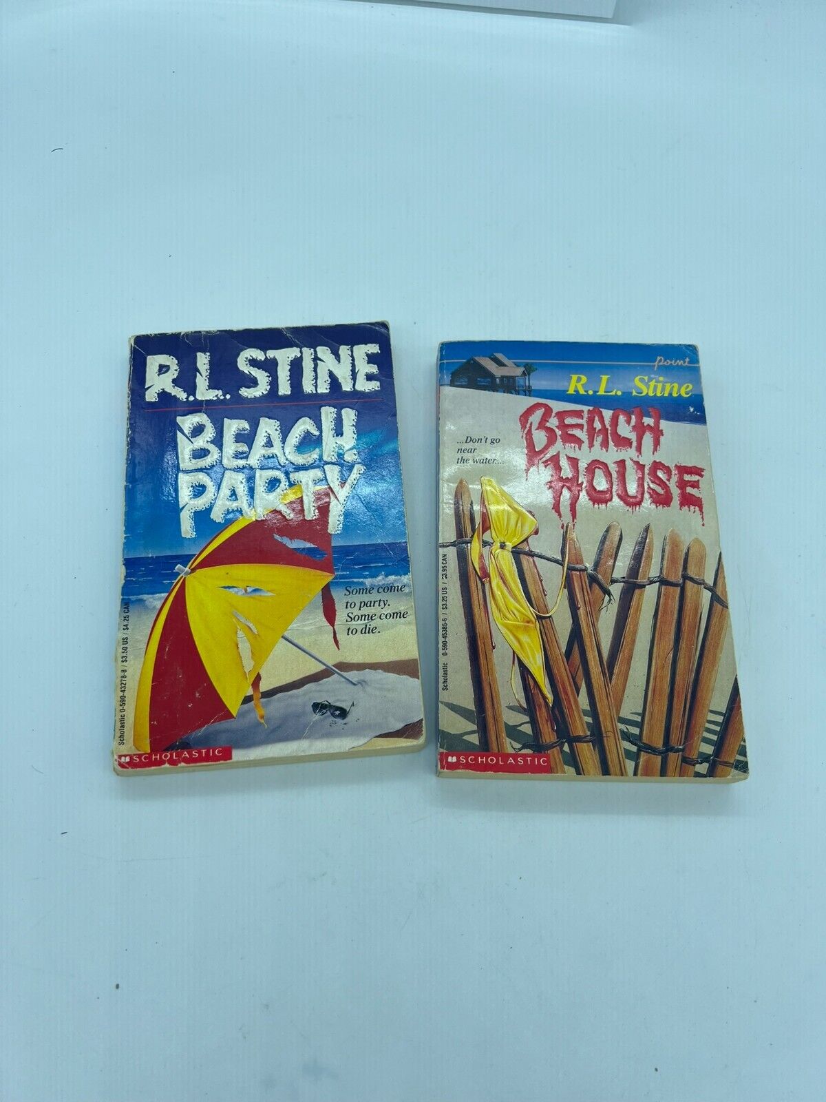Beach House & Beach Party Books BY R.L. Stine HORROR