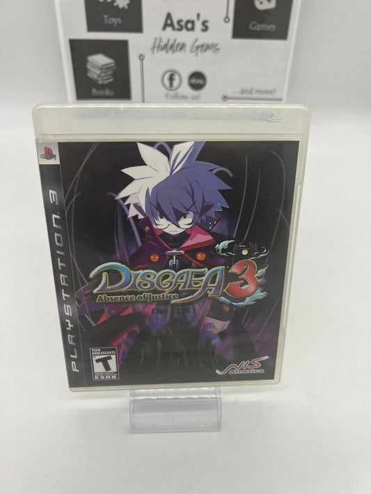 Disgaea 3: Absence of Justice (Sony PlayStation 3, 2008)