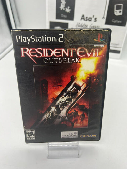 Resident Evil: Outbreak (Sony PlayStation 2, 2004)-Scratched Read Full Ad