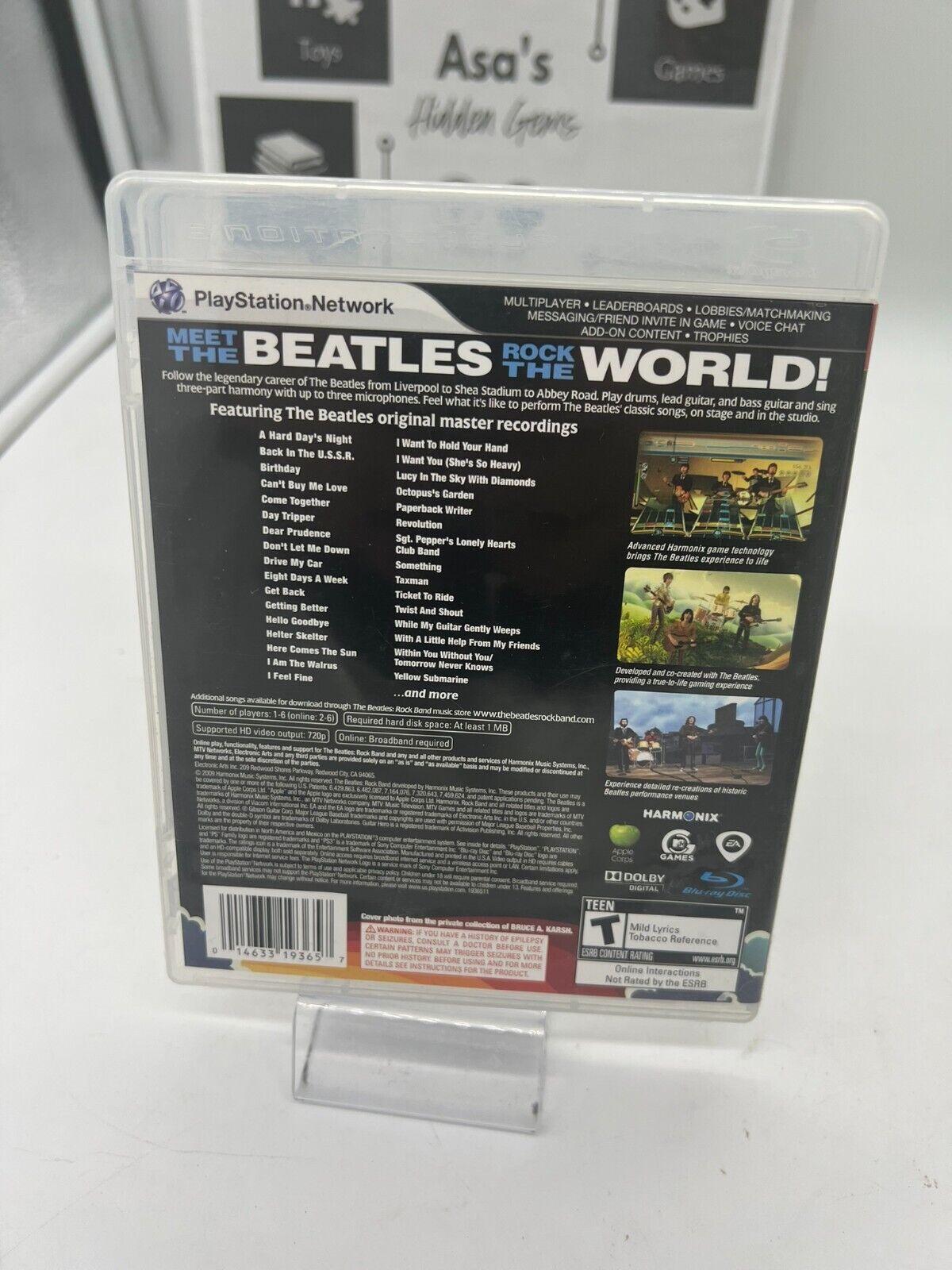 The Beatles Rock Band PS3 (PlayStation 3, 2009)