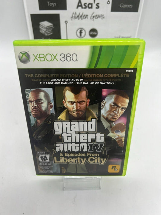 Grand Theft Auto IV - The Complete Edition (Microsoft Xbox 360, 2010)