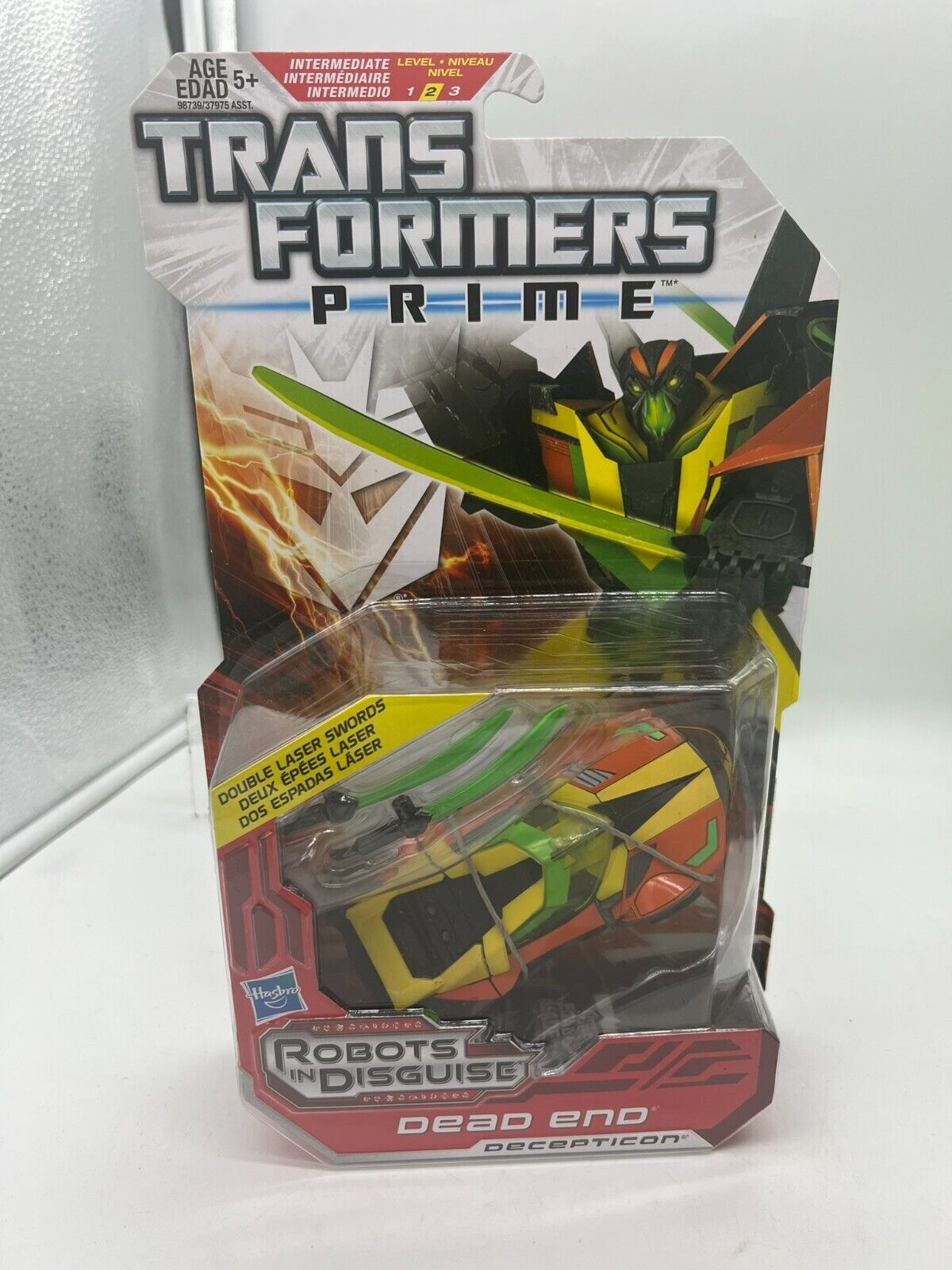 Hasbro Transformers Prime RID Animated Series 2012 Deluxe Class Dead End - NEW