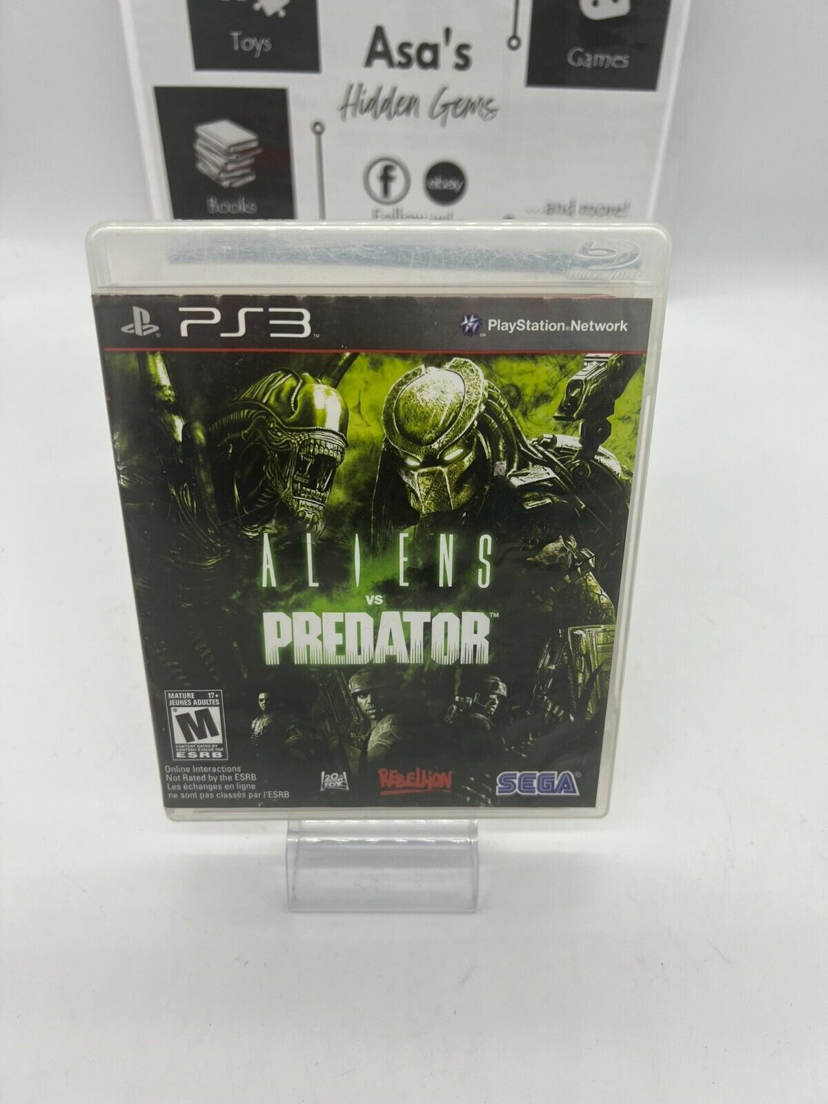 Aliens Vs Predator PS3 - PlayStation 3 -PLEASE VIEW all images