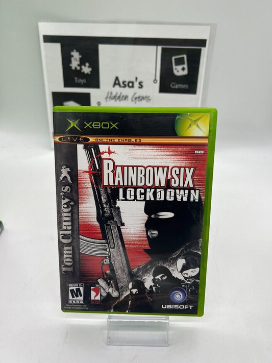 Tom Clancy's Rainbow Six: Lockdown (Microsoft Xbox, 2005)