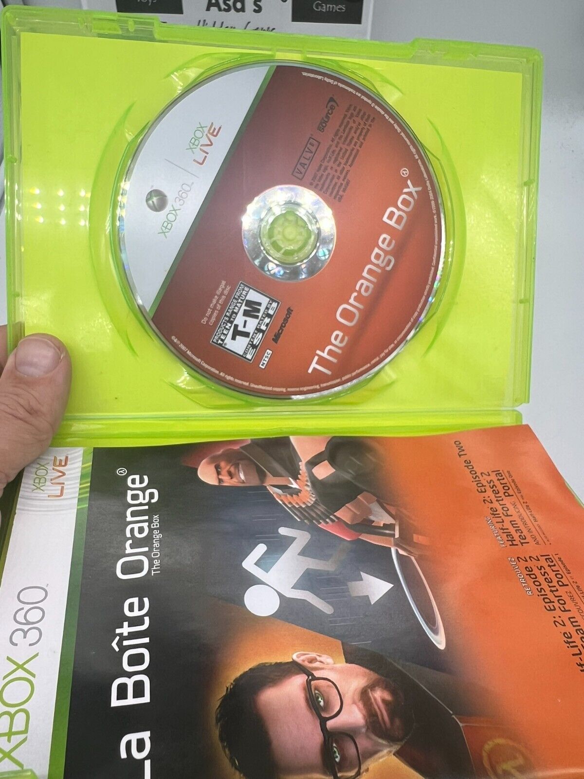 The Orange Box  (Xbox 360, 2007) - Read Description