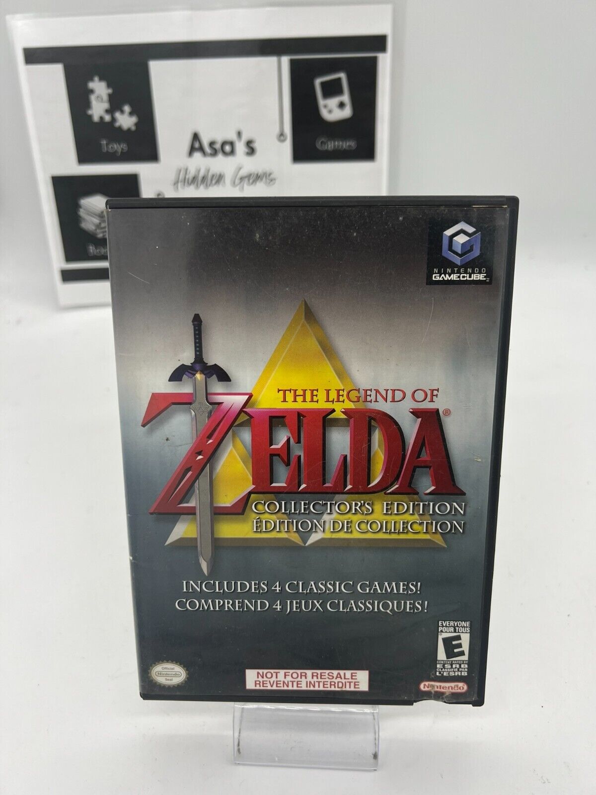 Zelda Collector's Edition (Nintendo GameCube, 2003) - Scratched Read Full Desc