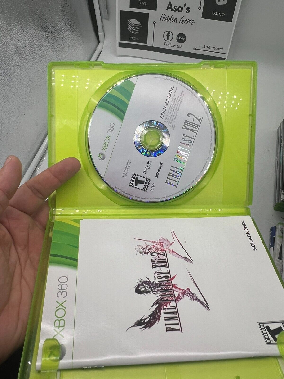 Final Fantasy XIII-2 (Microsoft Xbox 360, 2012)