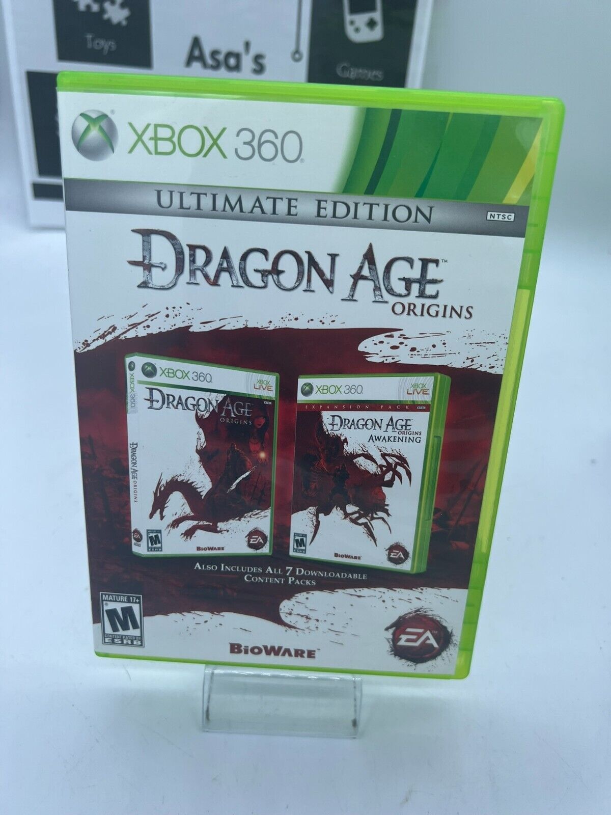 Dragon Age: Origins - Ultimate Edition (Microsoft Xbox 360) - READ AD -Scratches