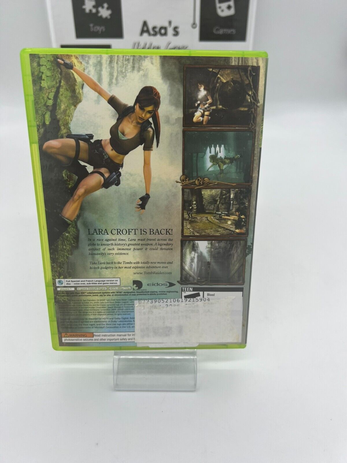 Lara Croft: Tomb Raider - Legend (Microsoft Xbox 360, 2006)