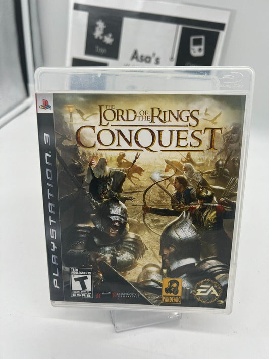 The Lord of the Rings: Conquest (Sony PlayStation 3, 2009) - Scratches Read AD