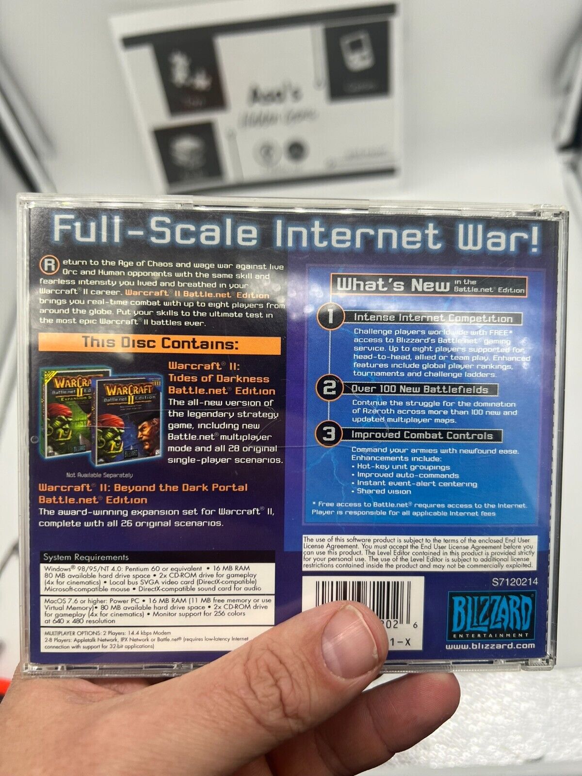 WarCraft II 2 Battle.net Edition PC/Mac 1999 Blizzard Rated T