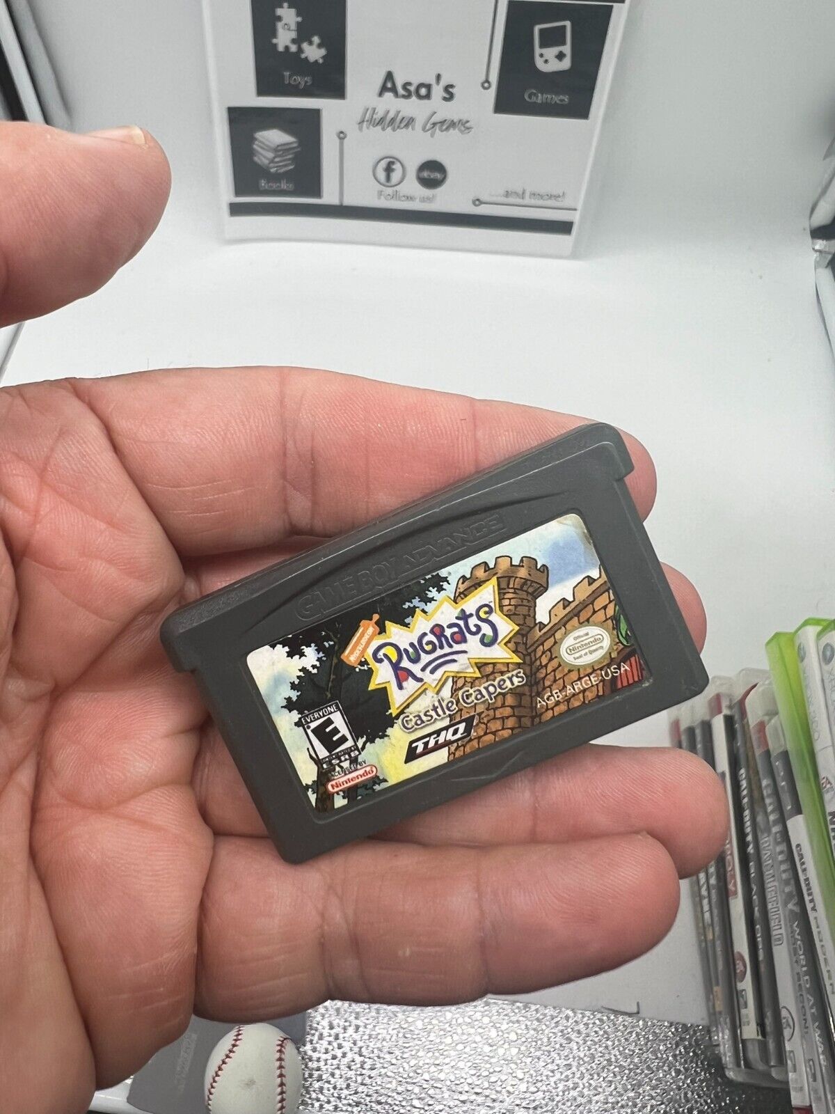 Rugrats: Castle Capers (Nintendo Game Boy Advance) GBA