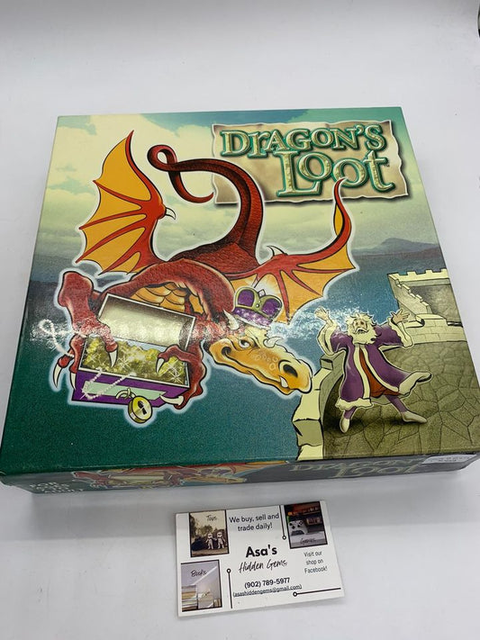 Dragon's Loot Board Game Fantasy Wizards Treasure Kodiak Games 2005