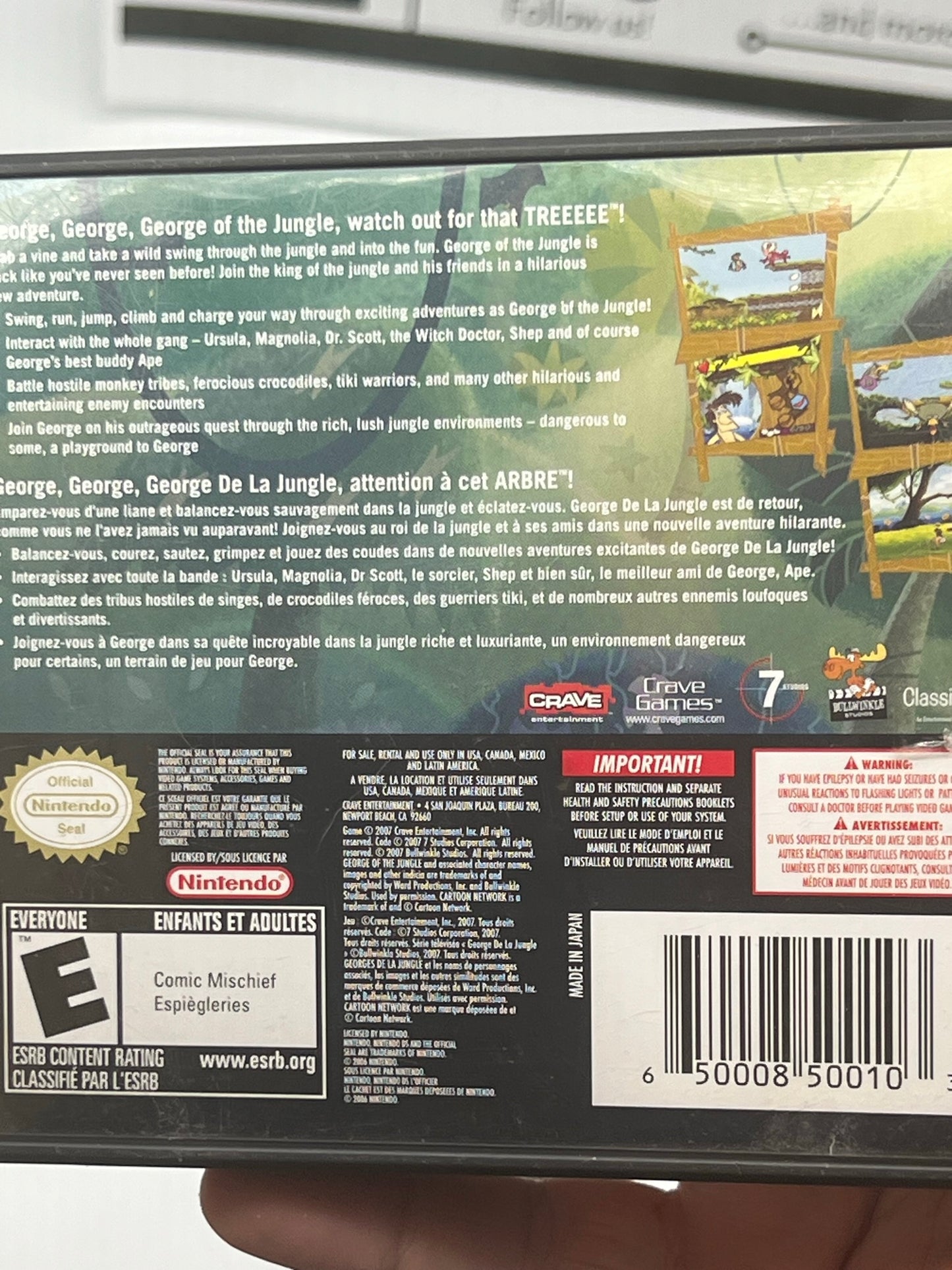 George of the Jungle (Nintendo DS 2008) Tested