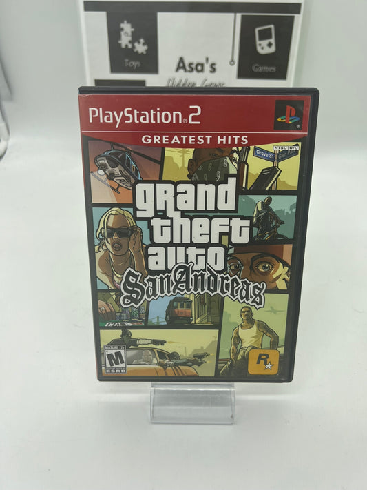 Grand Theft Auto San Andreas PS2 Greatest Hits