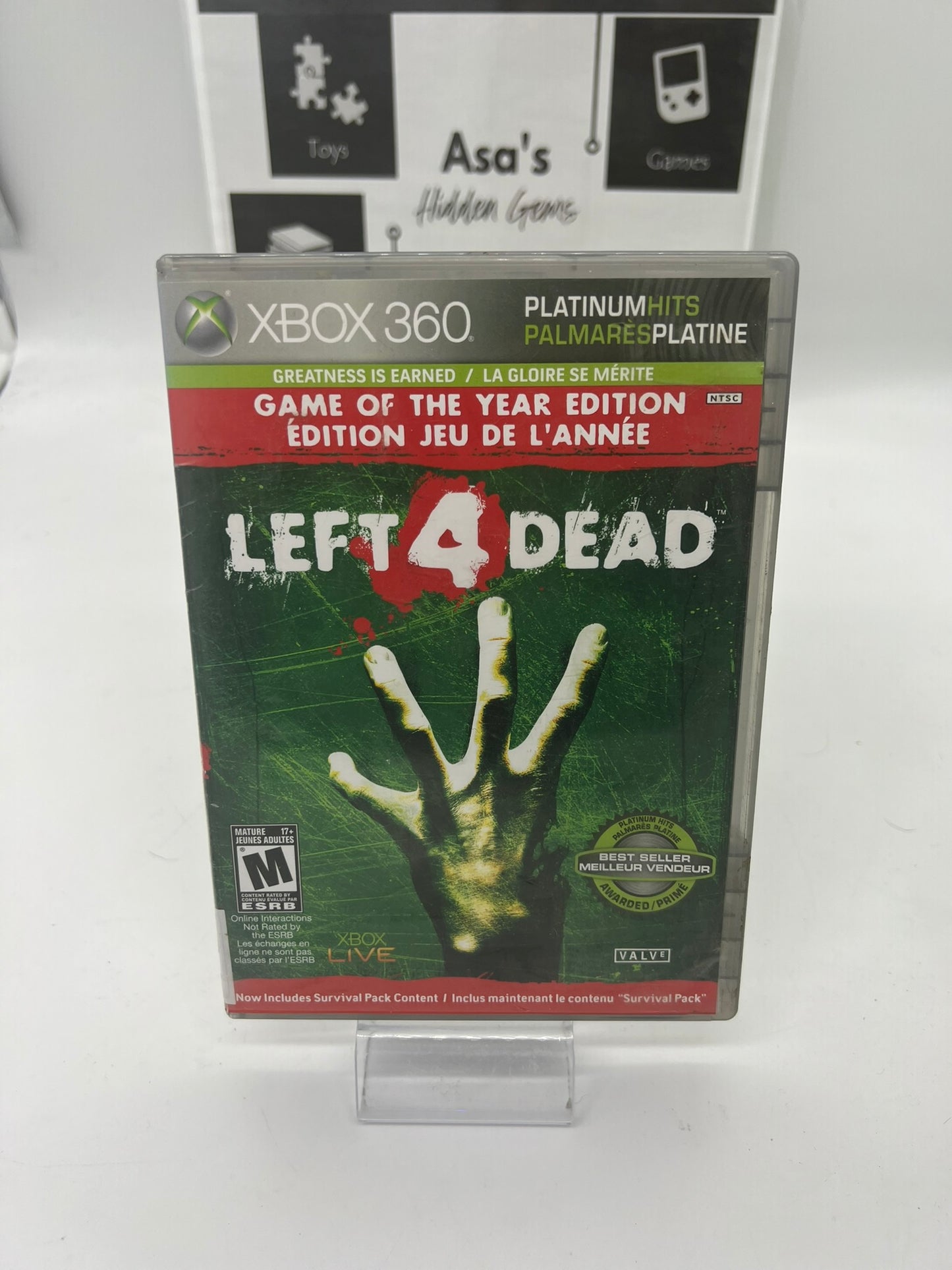 Left 4 Dead Game of the Year Edition (Microsoft Xbox 360, 2009)