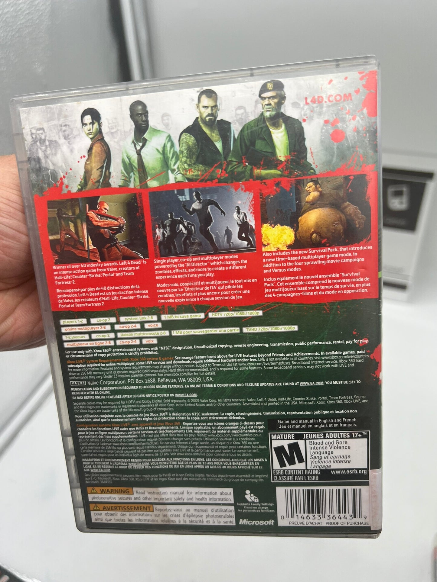 Left 4 Dead Game of the Year Edition (Microsoft Xbox 360, 2009)