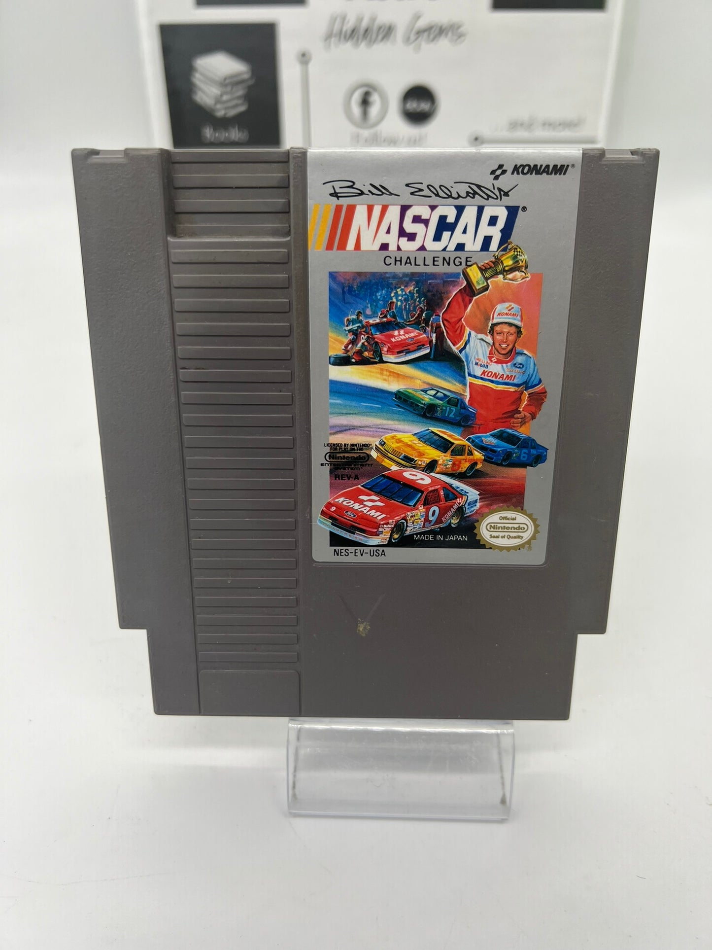 Bill Elliott's NASCAR Challenge (Nintendo Entertainment System, 1991)