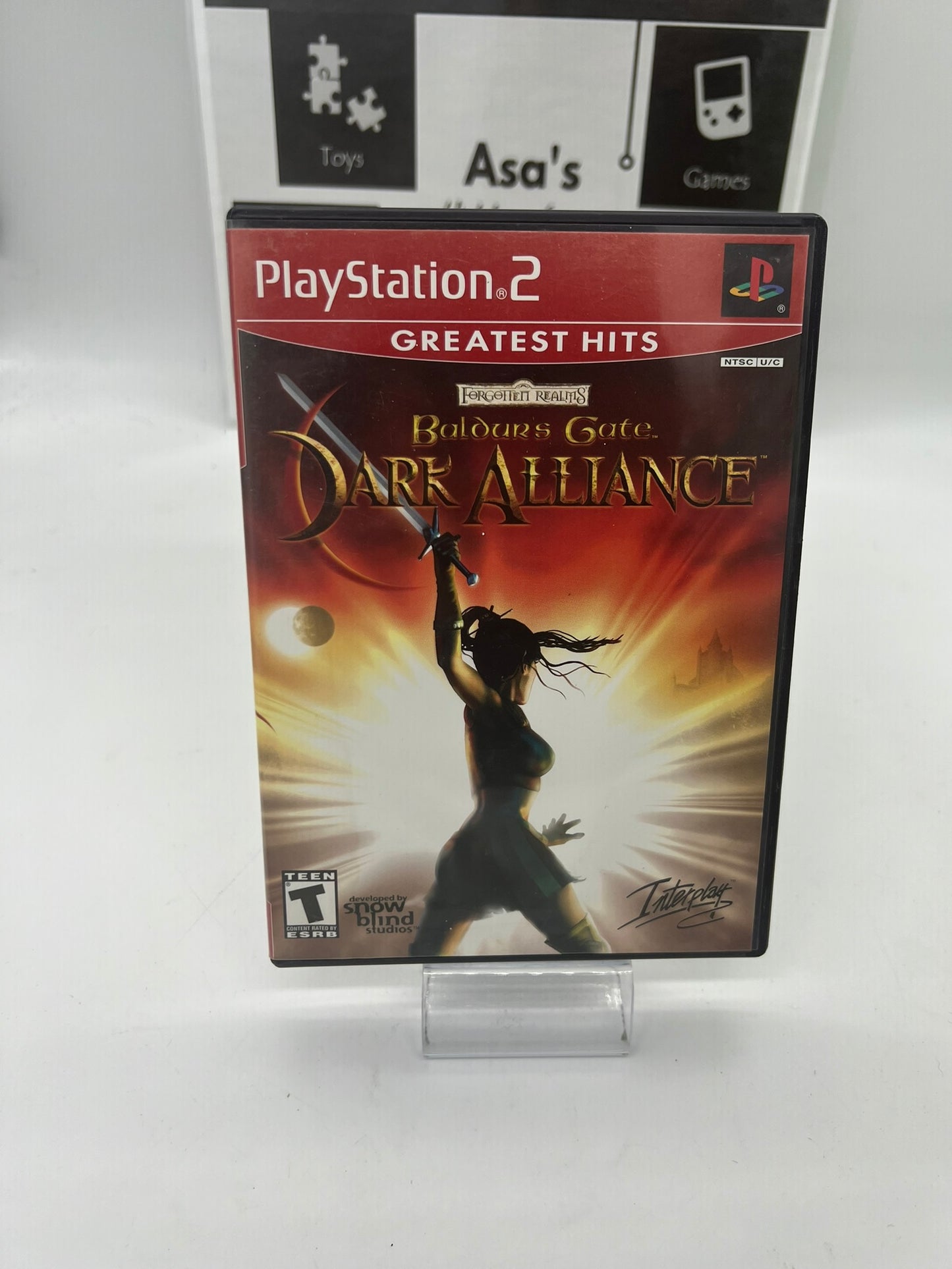 Baldur's Gate Dark Alliance PlayStation 2 PS2 Greatest Hits