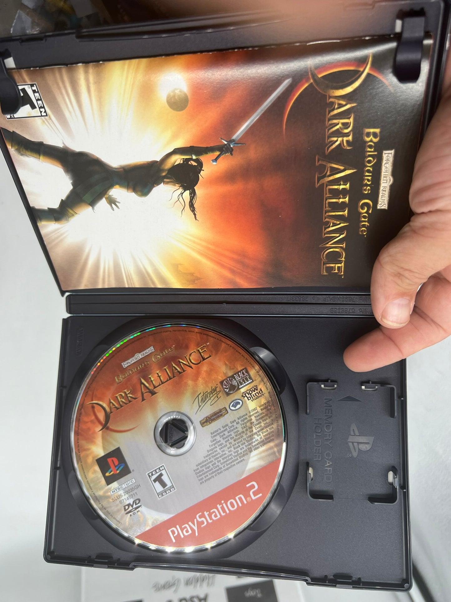 Baldur's Gate Dark Alliance PlayStation 2 PS2 Greatest Hits