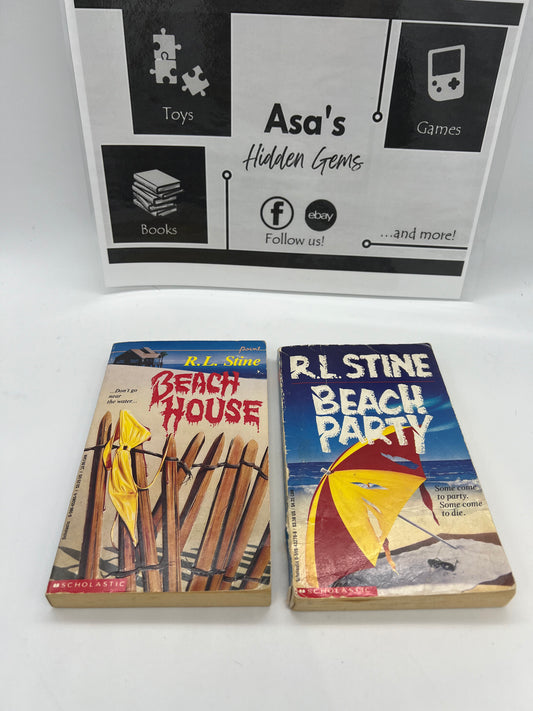 Beach House & Beach Party Books BY R.L. Stine HORROR