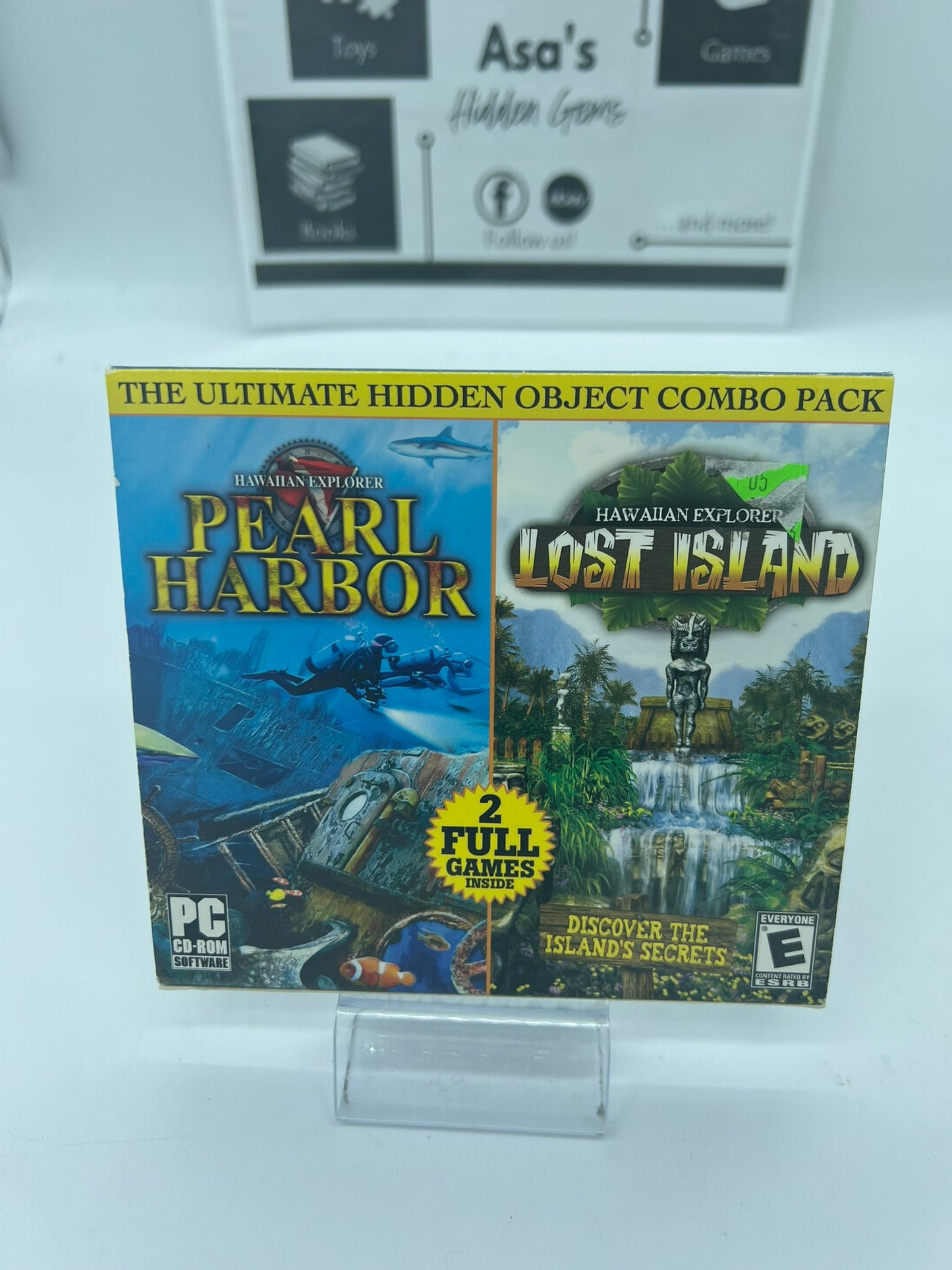 Hawaiian Explorer Pearl Harbor &amp; Lost Island, Hidden Object Game, 2009, CD-ROM