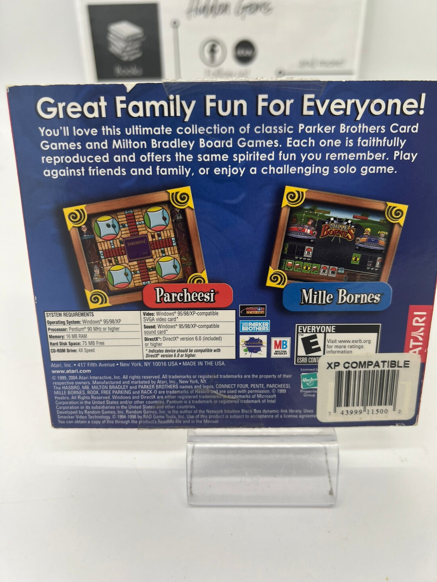 Video Game PC Classic Games Galore Parker Brothers Card Milton Bradley Board