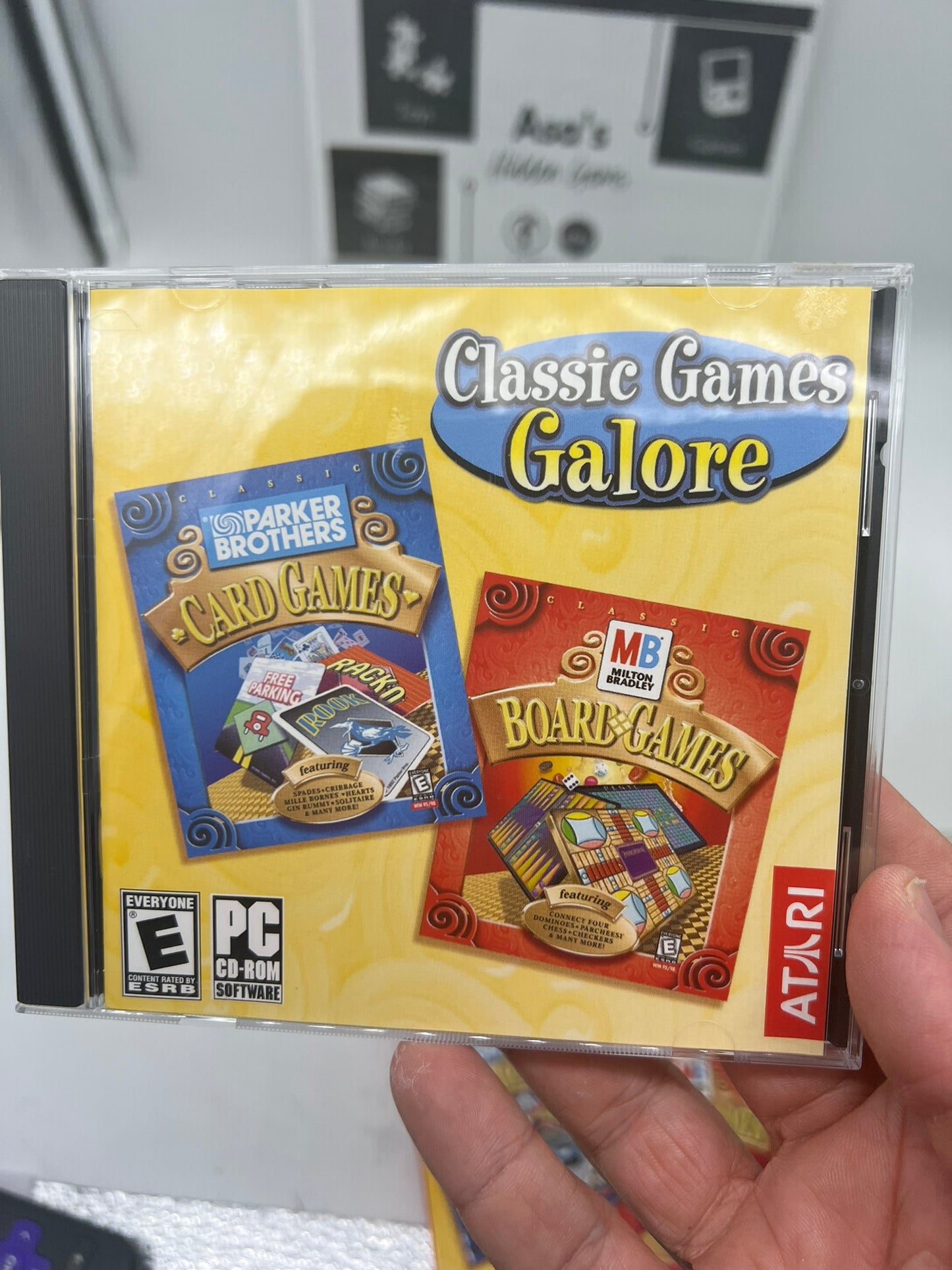 Video Game PC Classic Games Galore Parker Brothers Card Milton Bradley Board