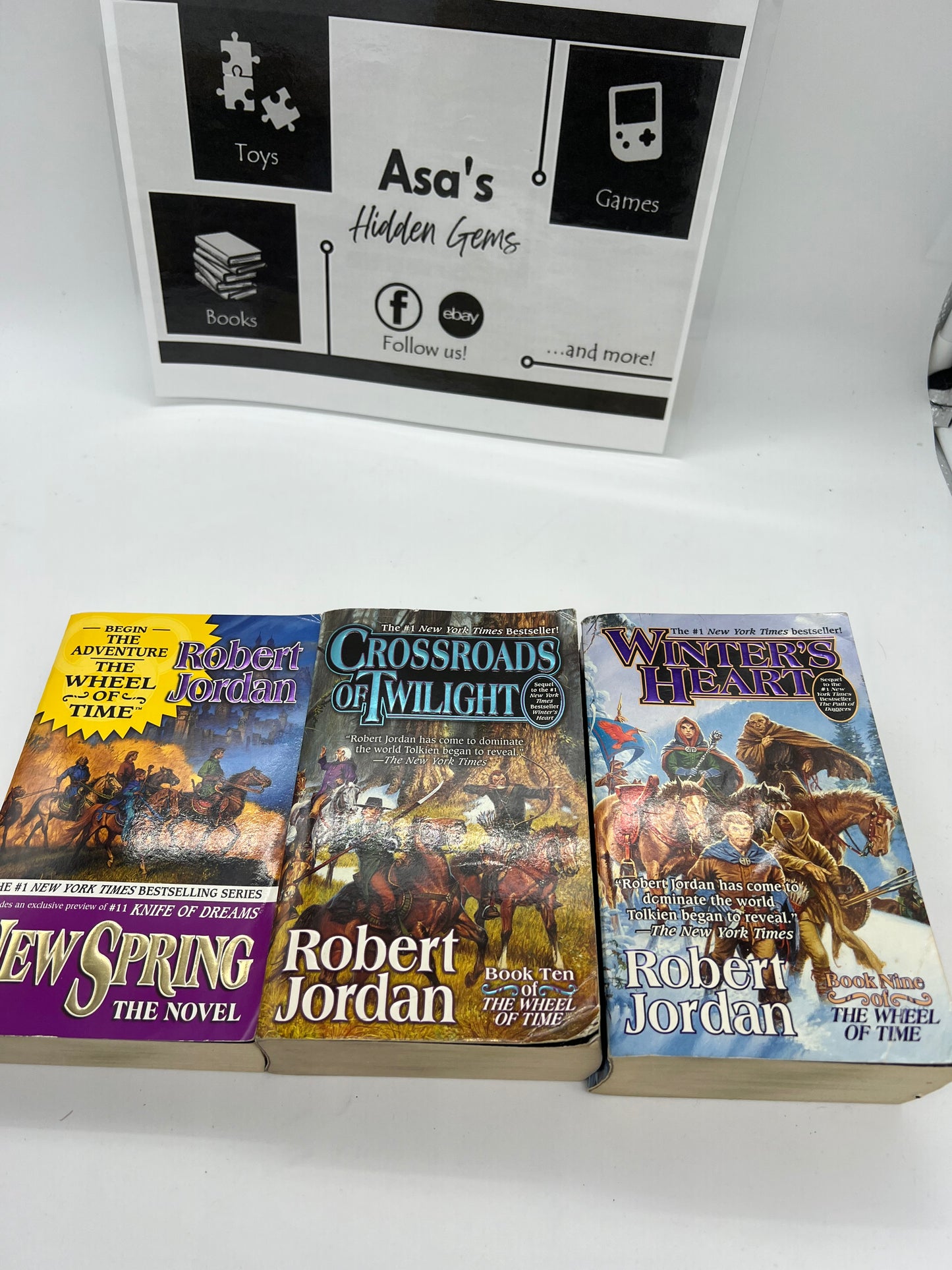 Wheel of Time : Book 1, 9, 10 Robert Jordan