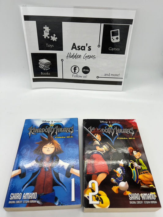 Kingdom Hearts: Final Mix, Vol. 1 and 2 by Shiro Amano