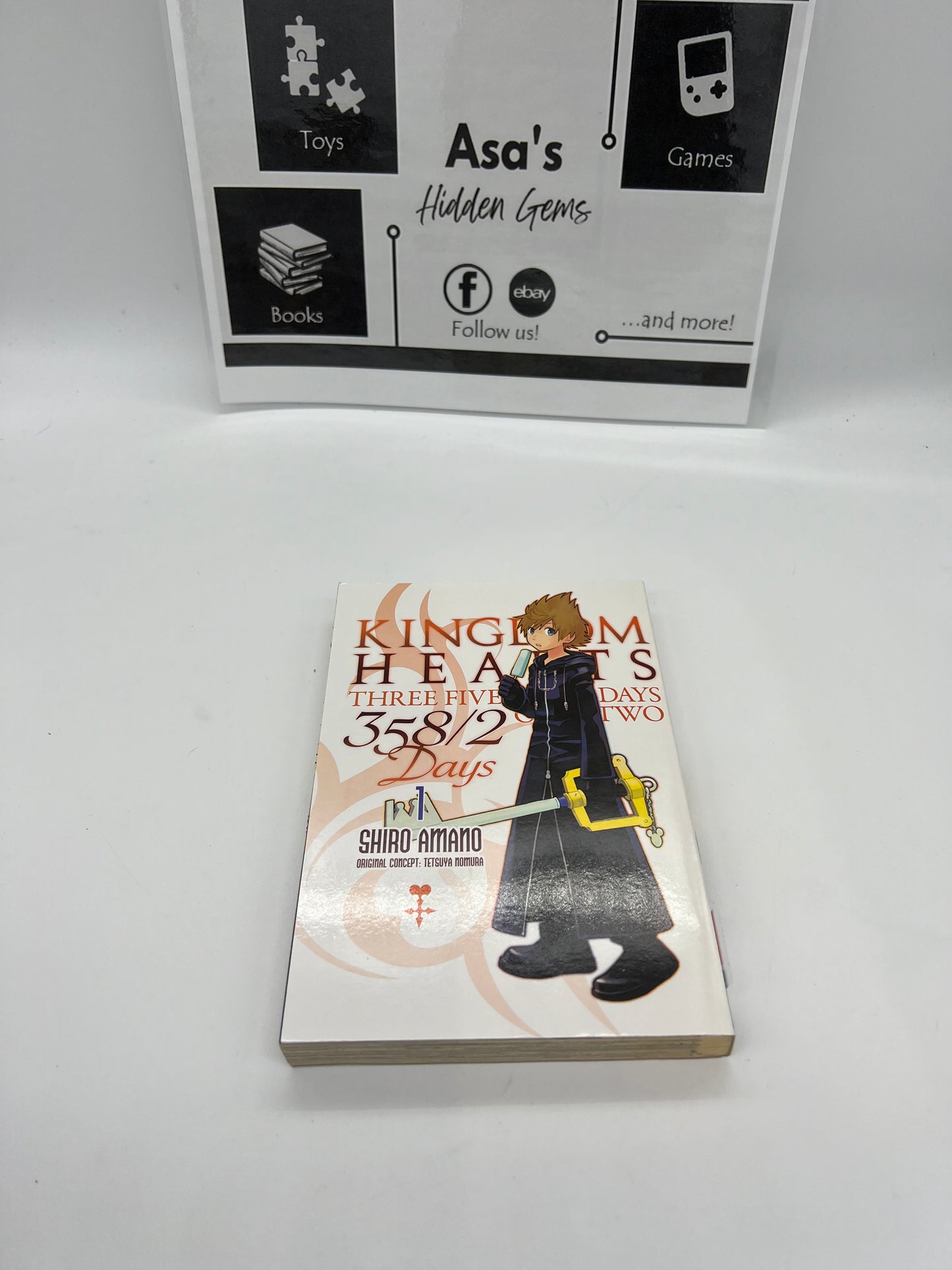 Kingdom Hearts 358/2 Days, Vol. 1 - manga - Paperback By Amano, Shiro - GOOD