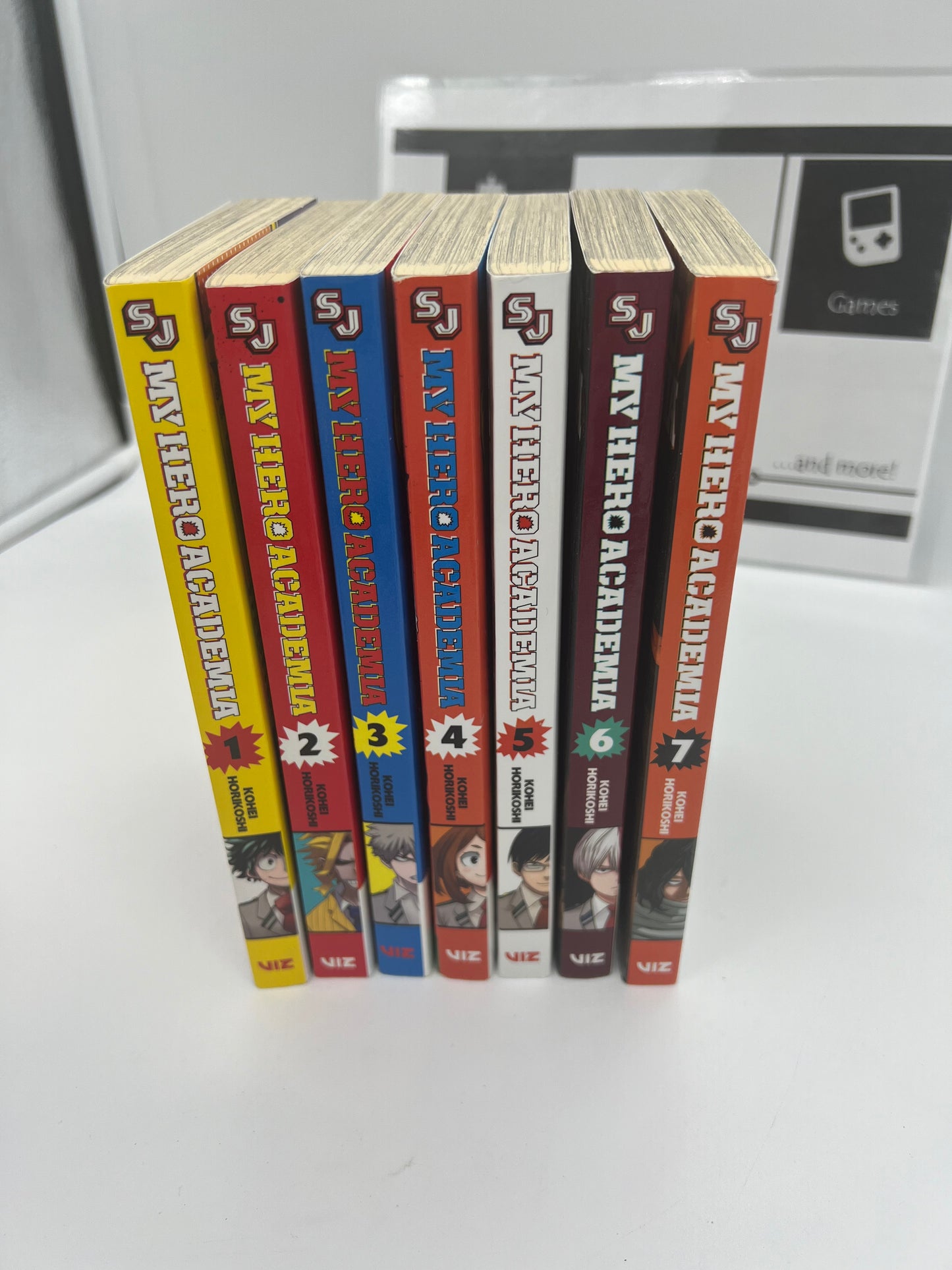 Manga Comic Book Bundle My Hero Academia By Kohei Horikoshi Vol 1-7