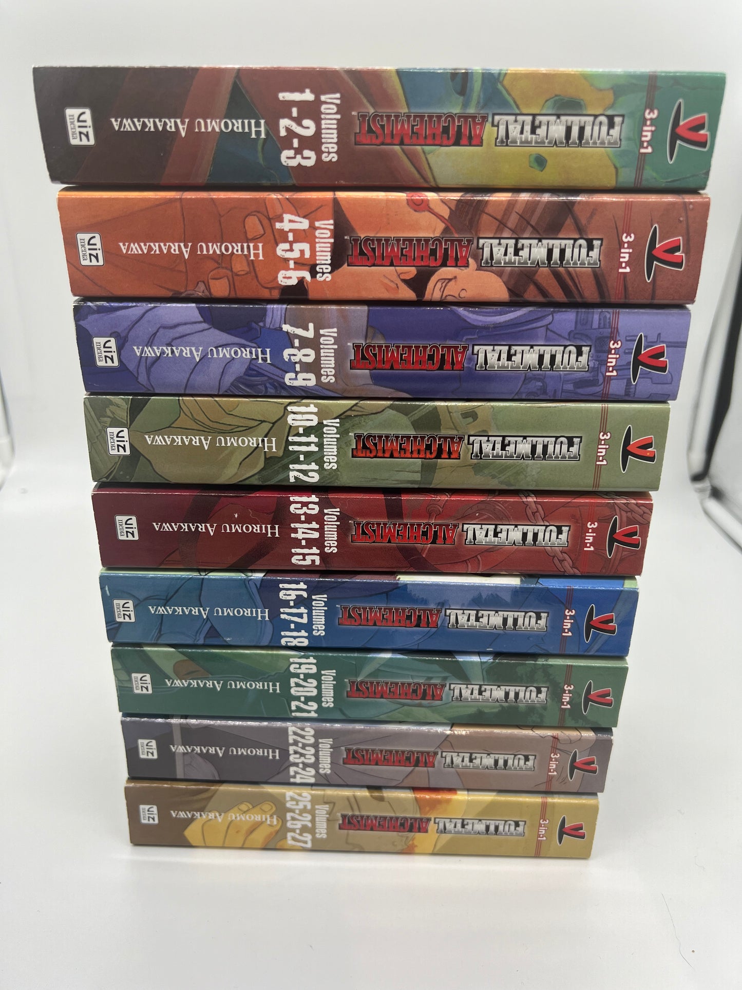 Fullmetal Alchemist 3 in 1 Manga Volumes 1-9 (1-27)