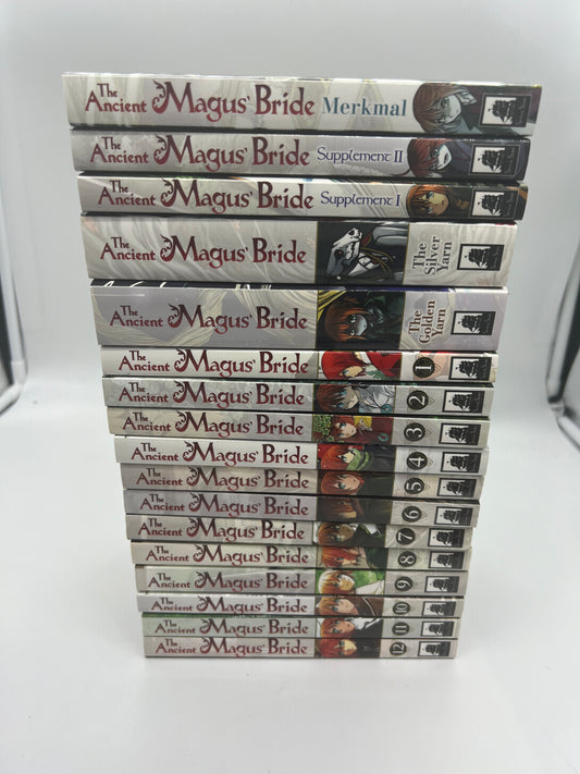 The Ancient Magus' Bride Manga Set Lot Vol 1-12 + Extras Yamazaki english